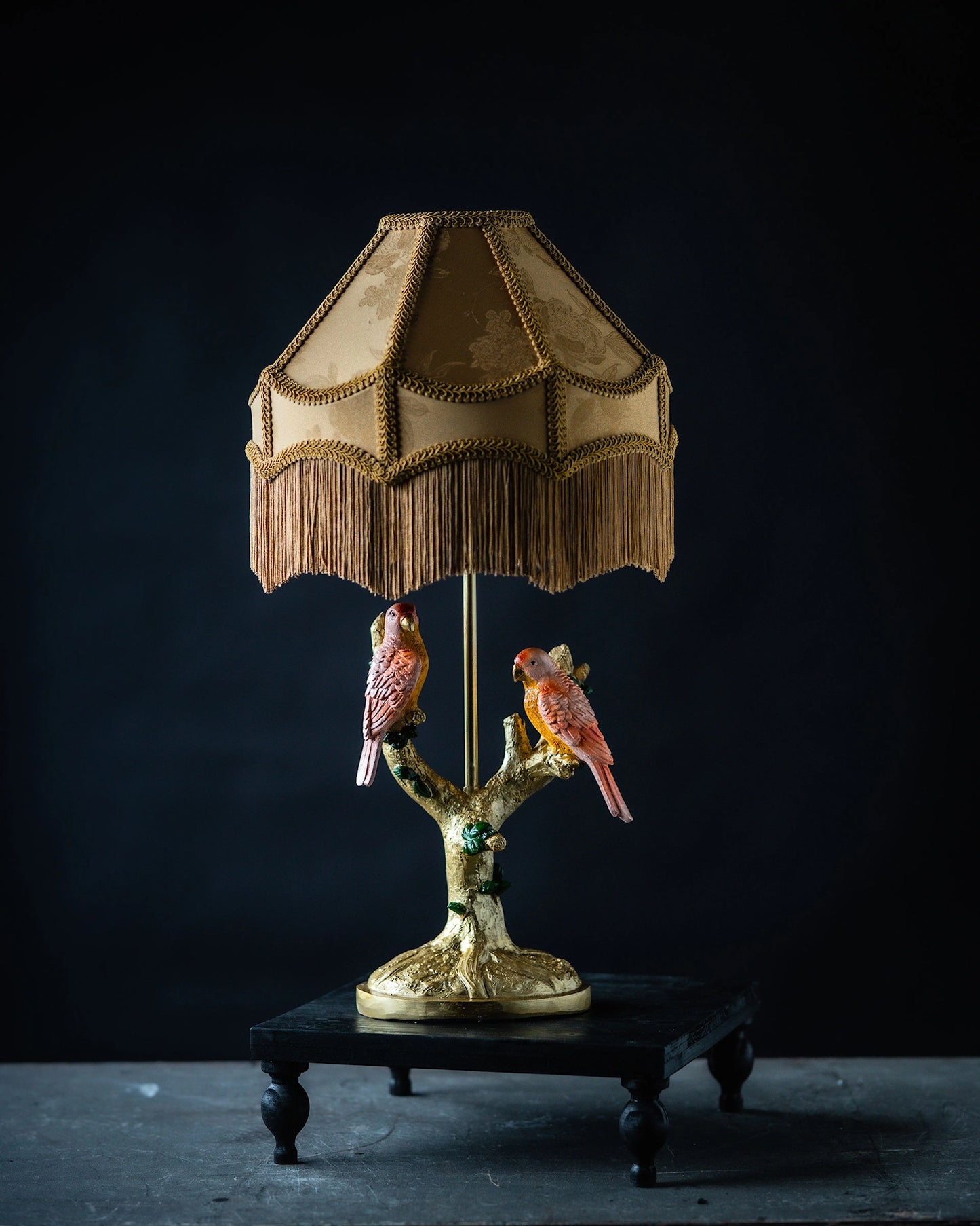 Lampskärm Frans Ø30 cm Guld