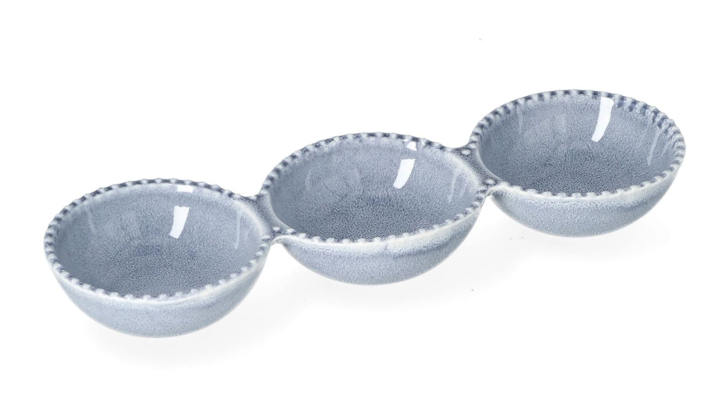 Köksservis Trippelskål 35x11cm Ocean