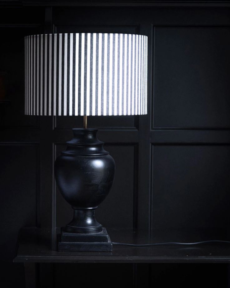Bordslampa Lampfot Wilma Svart 47 cm