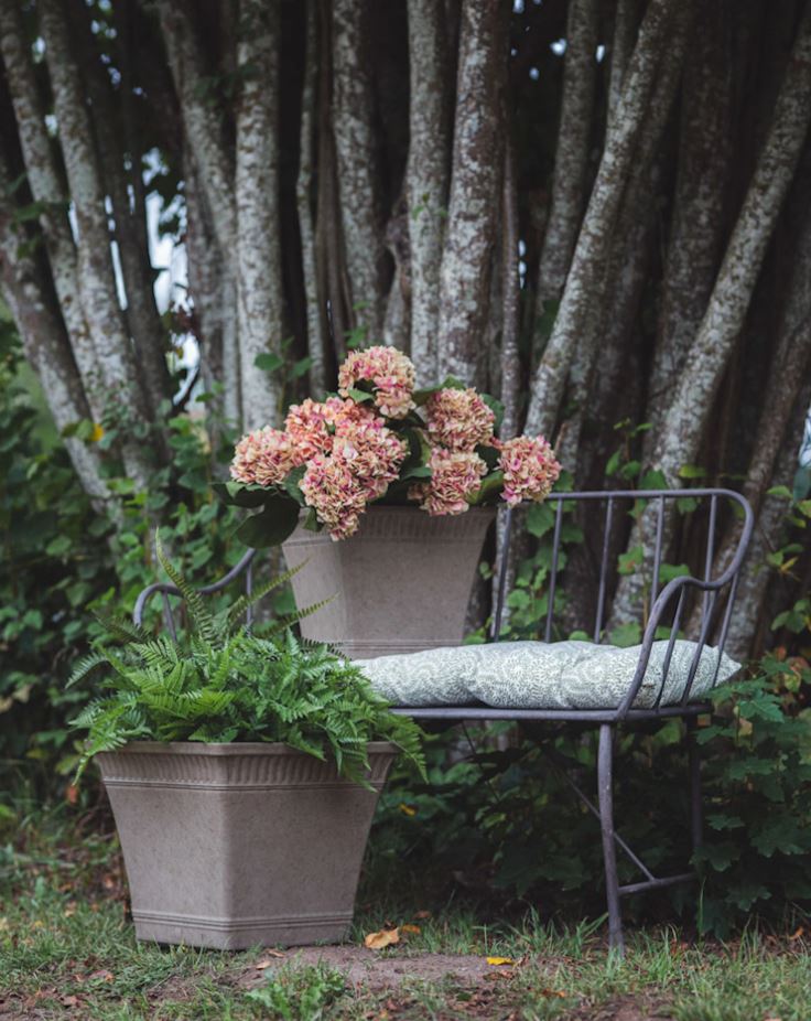 Blomkruka Utomhus Marsala Shade 35/42 cm 2-pack