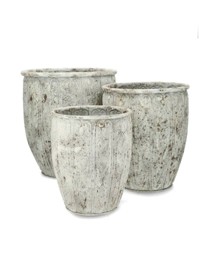Blomkruka Utomhus Lenore Ash Ø24/29/36 cm 3-pack