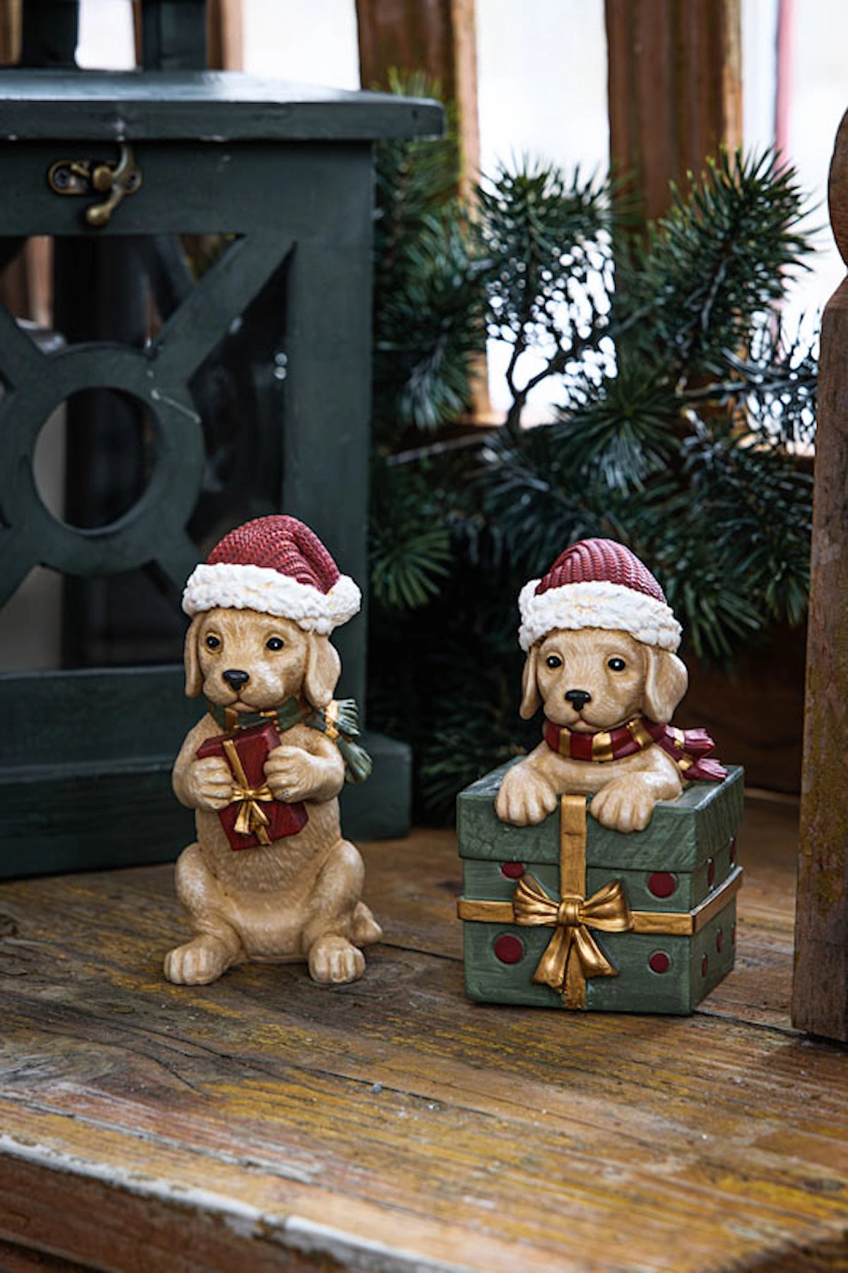 Juldekoration Inomhus Hund 2-pack Julklappar Mix