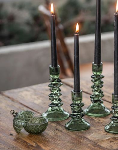 Juldekoration inomhus Glasburk Julgranskula 2-pack