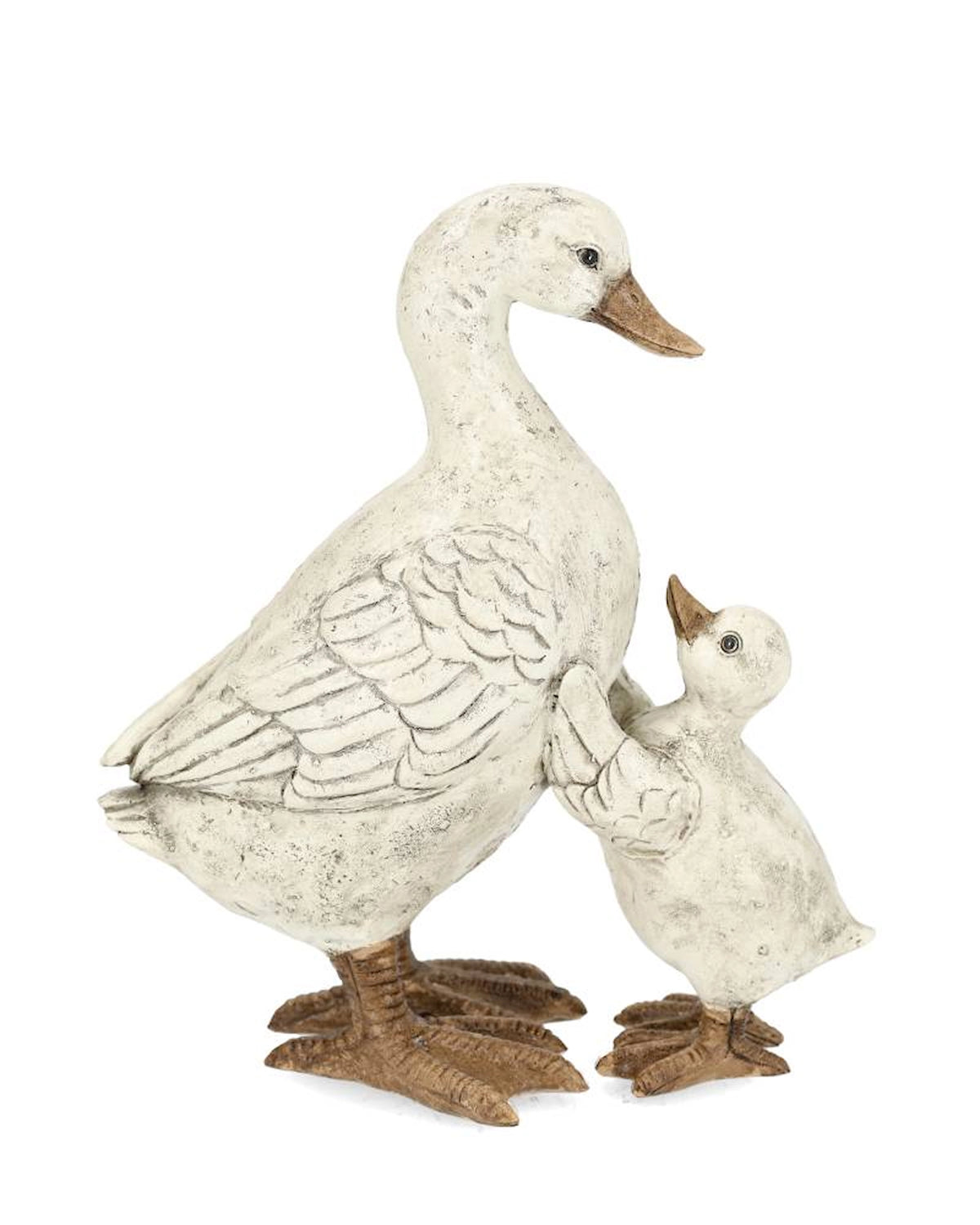 SP- Dekoration Ankmamma och Unge Fråga 18x9x20 cm I lager Januari 2027