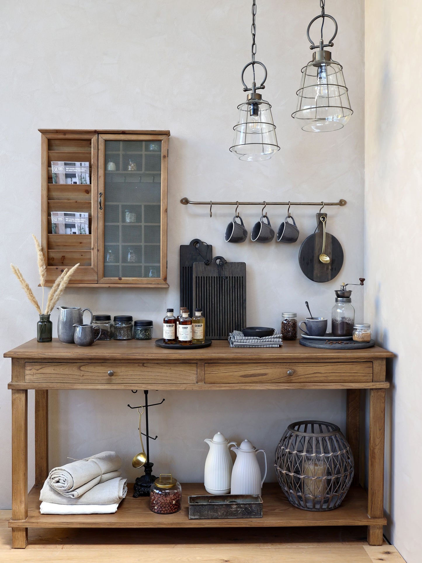 Chic Antique Avlastningsbord Marseille H81/L158/B44 cm natur