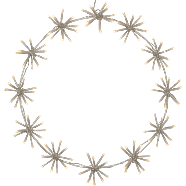 Juldekoration Utomhus Flower ring 50 cm