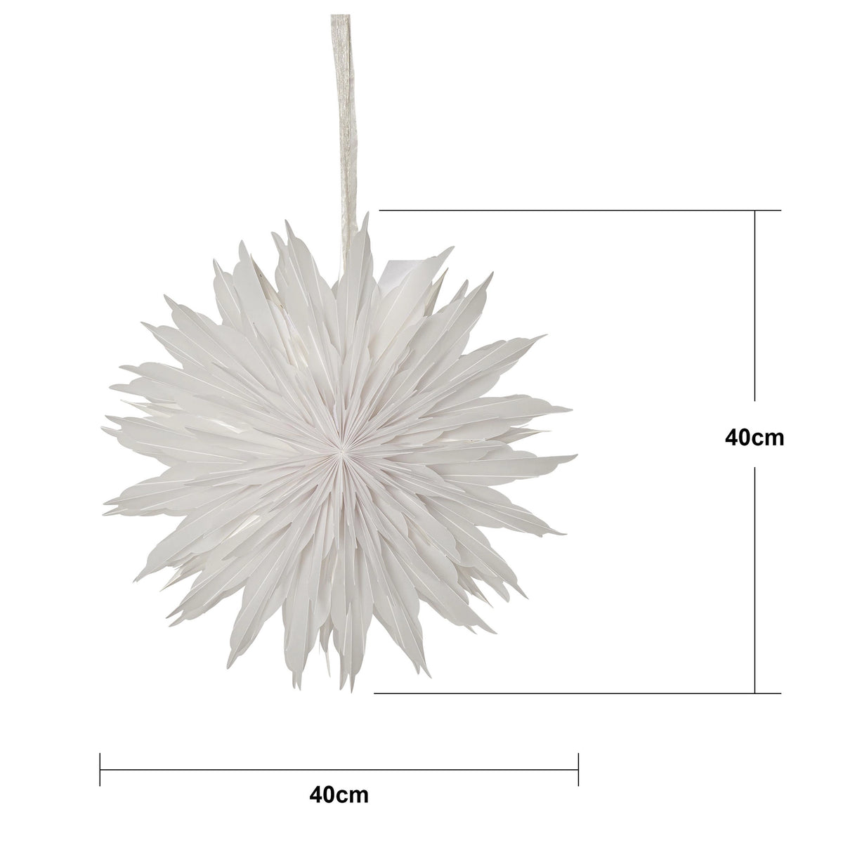 Adventsstjärna Pappersstjärna Dis 40 cm