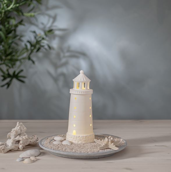 Div. belysning Dekorationsfigur Seaside fyr
