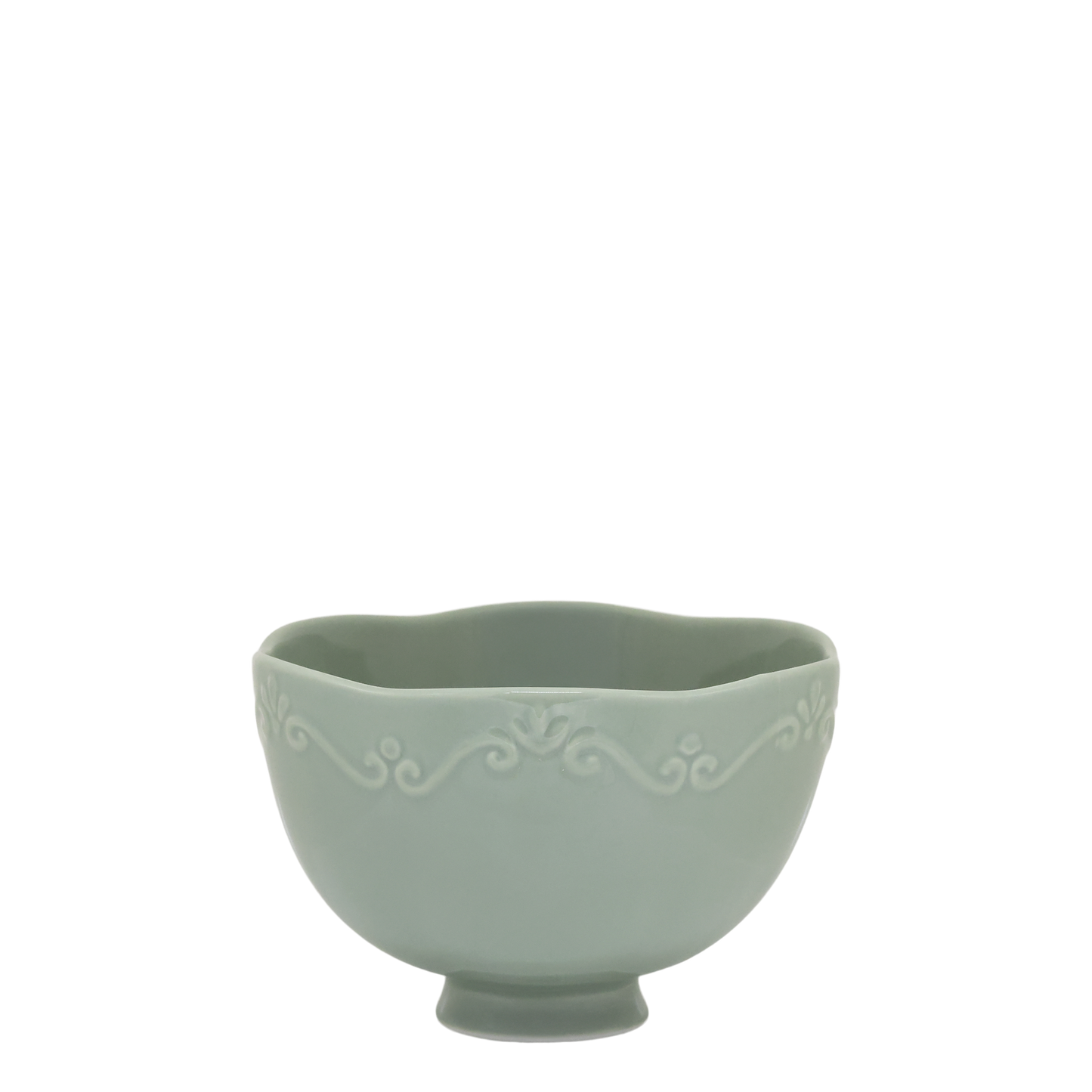 Köksservis Provence Müsliskål 4-pack H10/Ø14 cm Grön