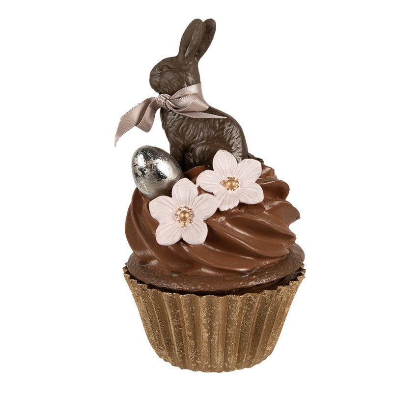 Påskdekoration Kanin 16 Cm Brun Polyresin