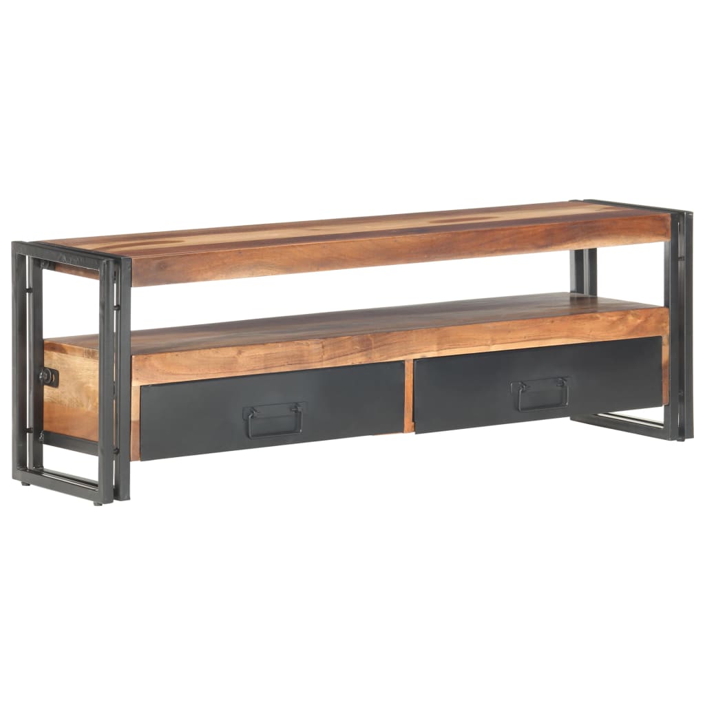 TV-Möbel Trä TV-Bänk 120x30x40 cm massivt trä