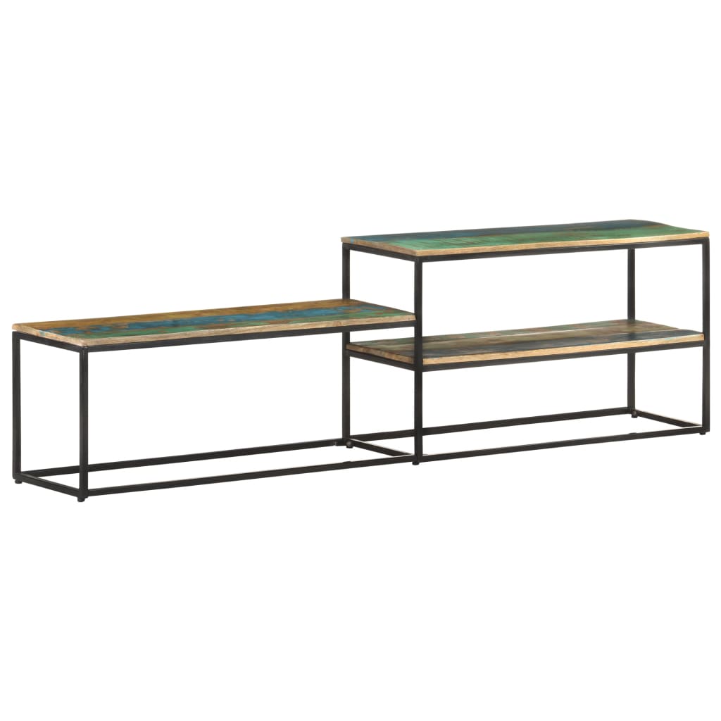 TV-Möbel Trä TV-Bänk 180x30x50 cm massivt återvunnet trä