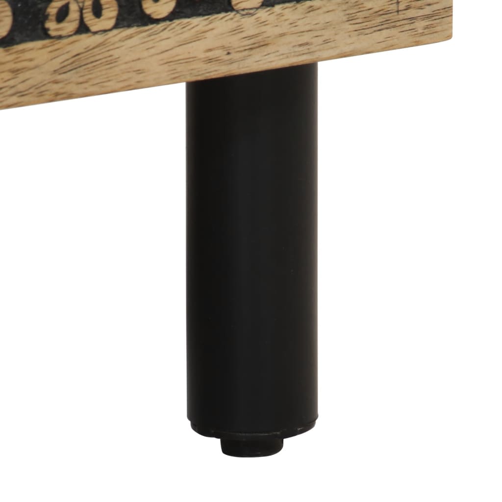 Sängbord Nattduksbord Trä 50x33x60 cm massivt mangoträ