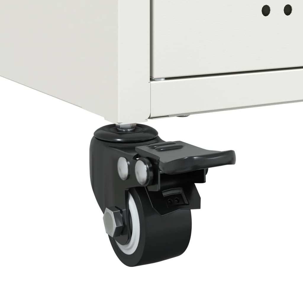 TV-Möbel DIV. TV-Bänk Vit 68x39x43,5 cm stål