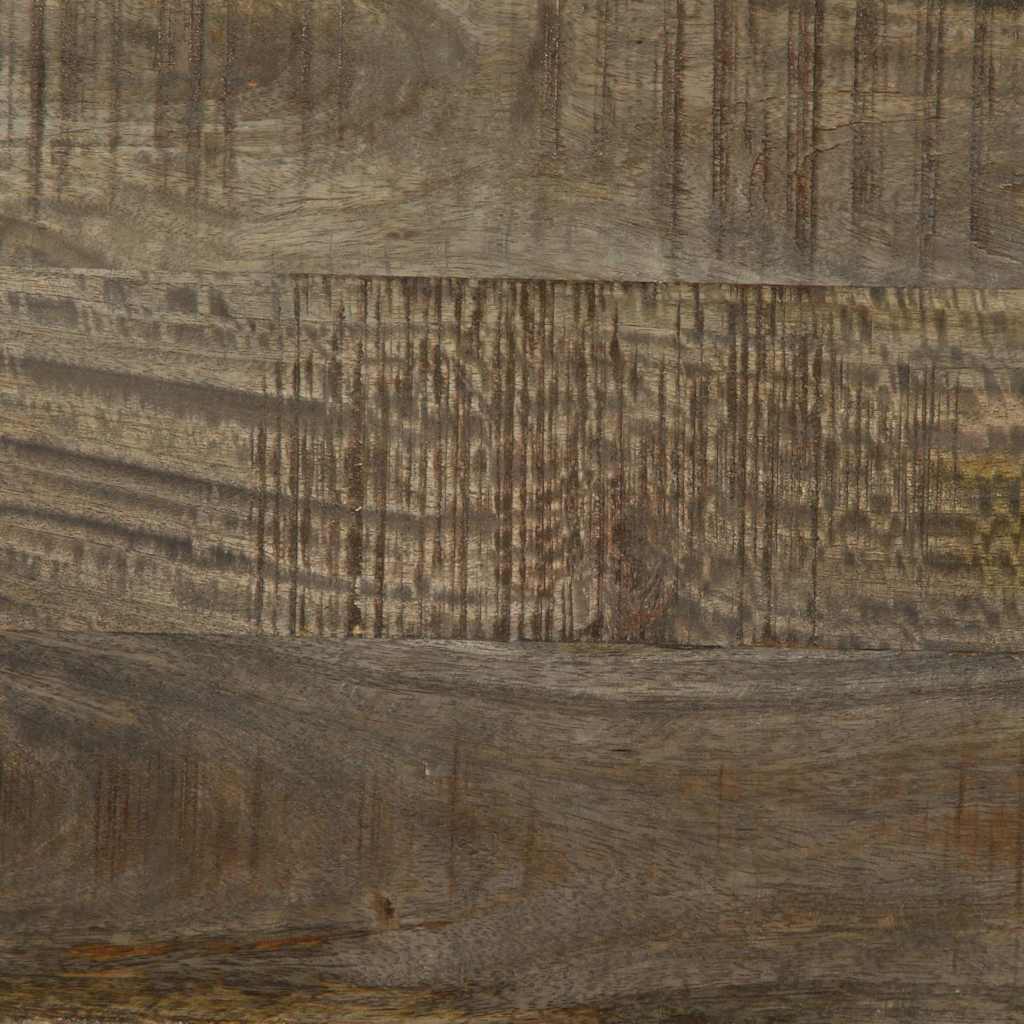 Skåp Trä 60x33x100 cm massivt mangoträ