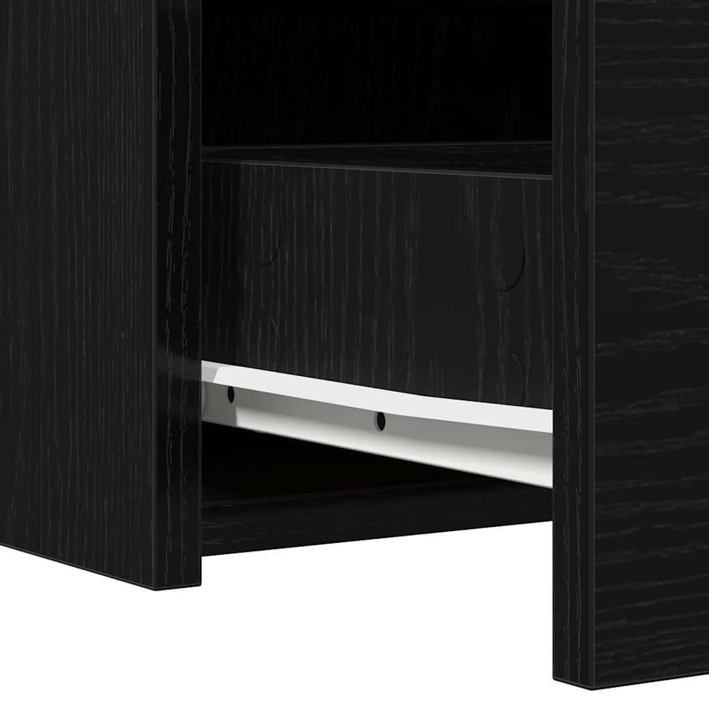 Sminkbord Svart 100 x 40 x 70 cm