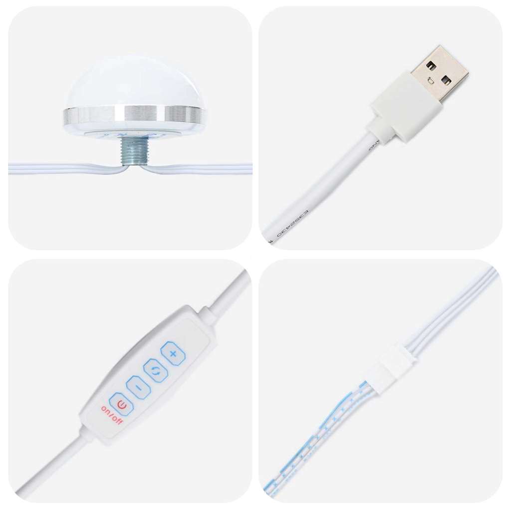 Smyckebord 3 pcs Svart 40 x 41 x 135 cm Konstruerat trä