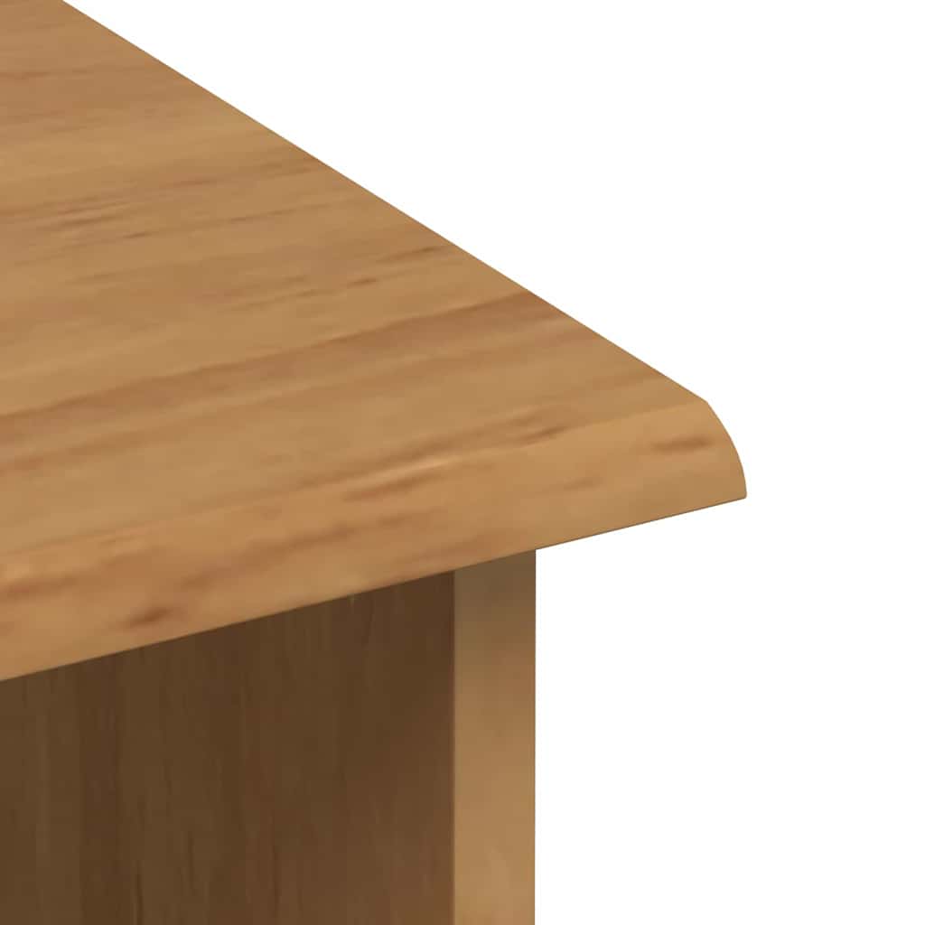 Hutch med låda ASKIM Honungsvax 91 x 40 x 200,5 cm Massiv furu