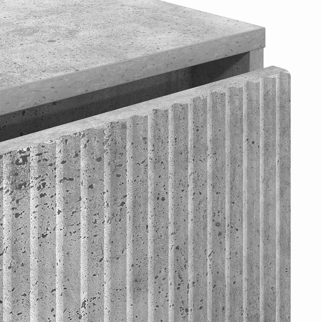 Byrå Betonggrå 79,5 x 33 x 82 cm