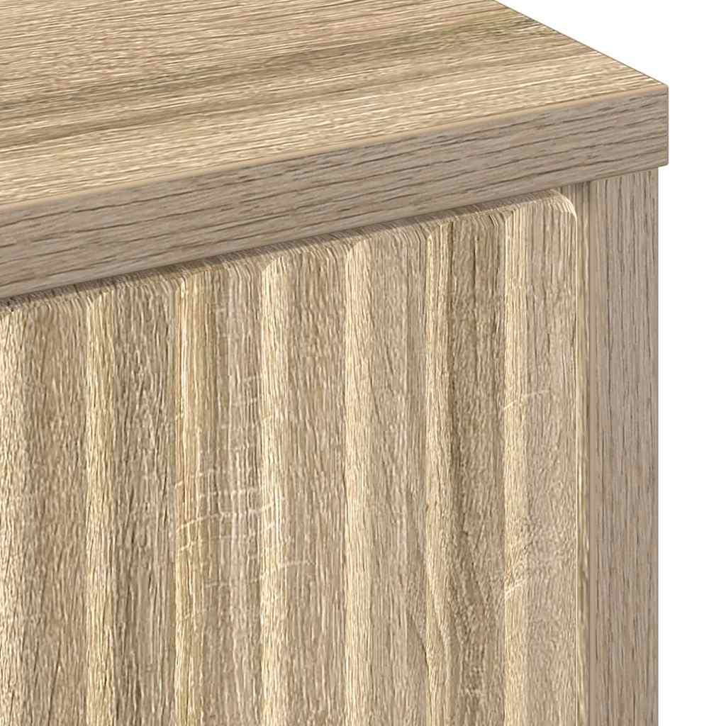 Skänk Sonoma Ek med låda 89,5 x 33 x 82 cm