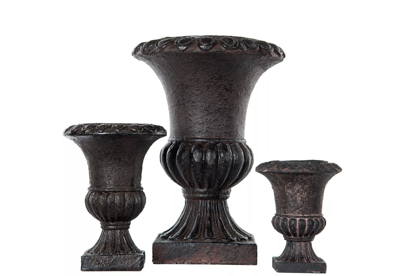 Blomkruka Pokal antikbrun - 30cm HH