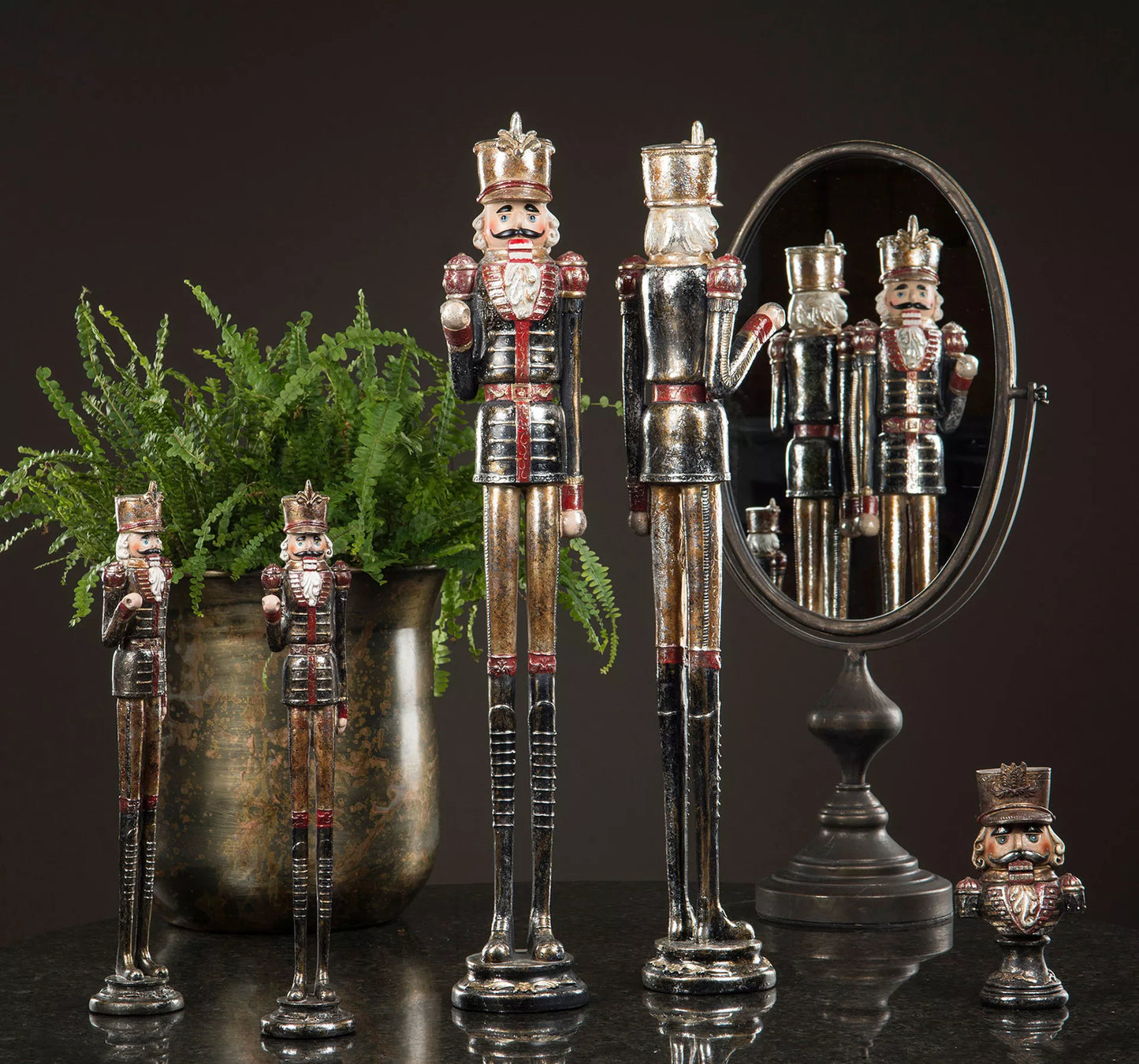 Juldekoration Nötknäppare General Poly 11x38cm 1 st