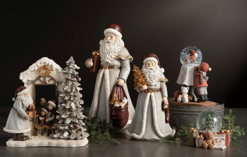 Juldekoration Inomhus Tomte Julklapp 16x15,5x31cm