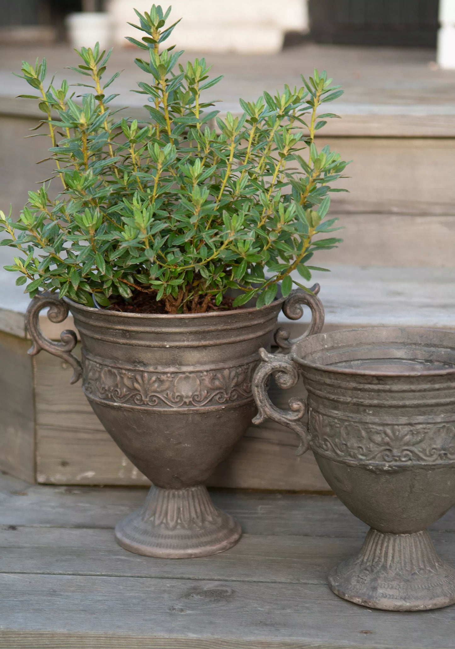 Blomkruka Vira Metall 28x20,5x24cm 2-pack I lager: Vecka 9