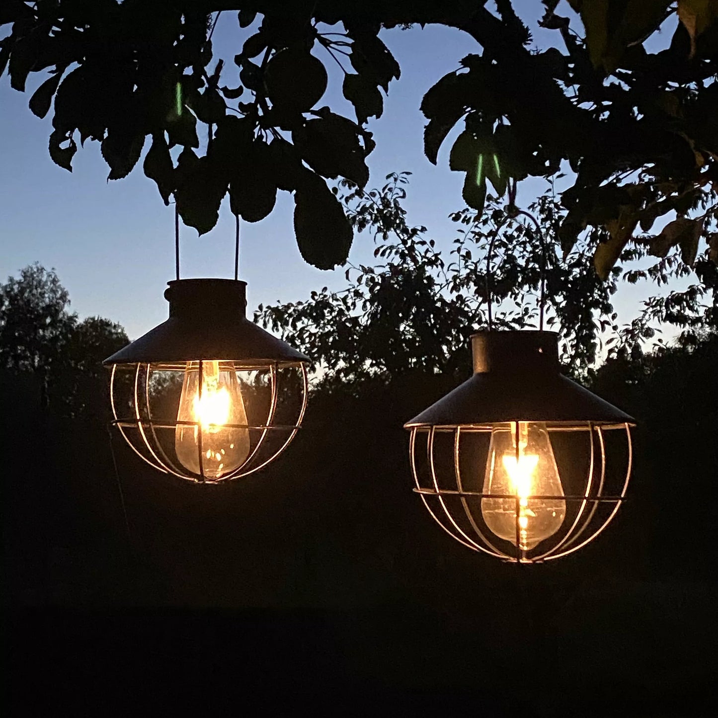 Trädgårdsbelysning DIV. Soldriven Led Häng Rund Svart Ant.18,5cm HH