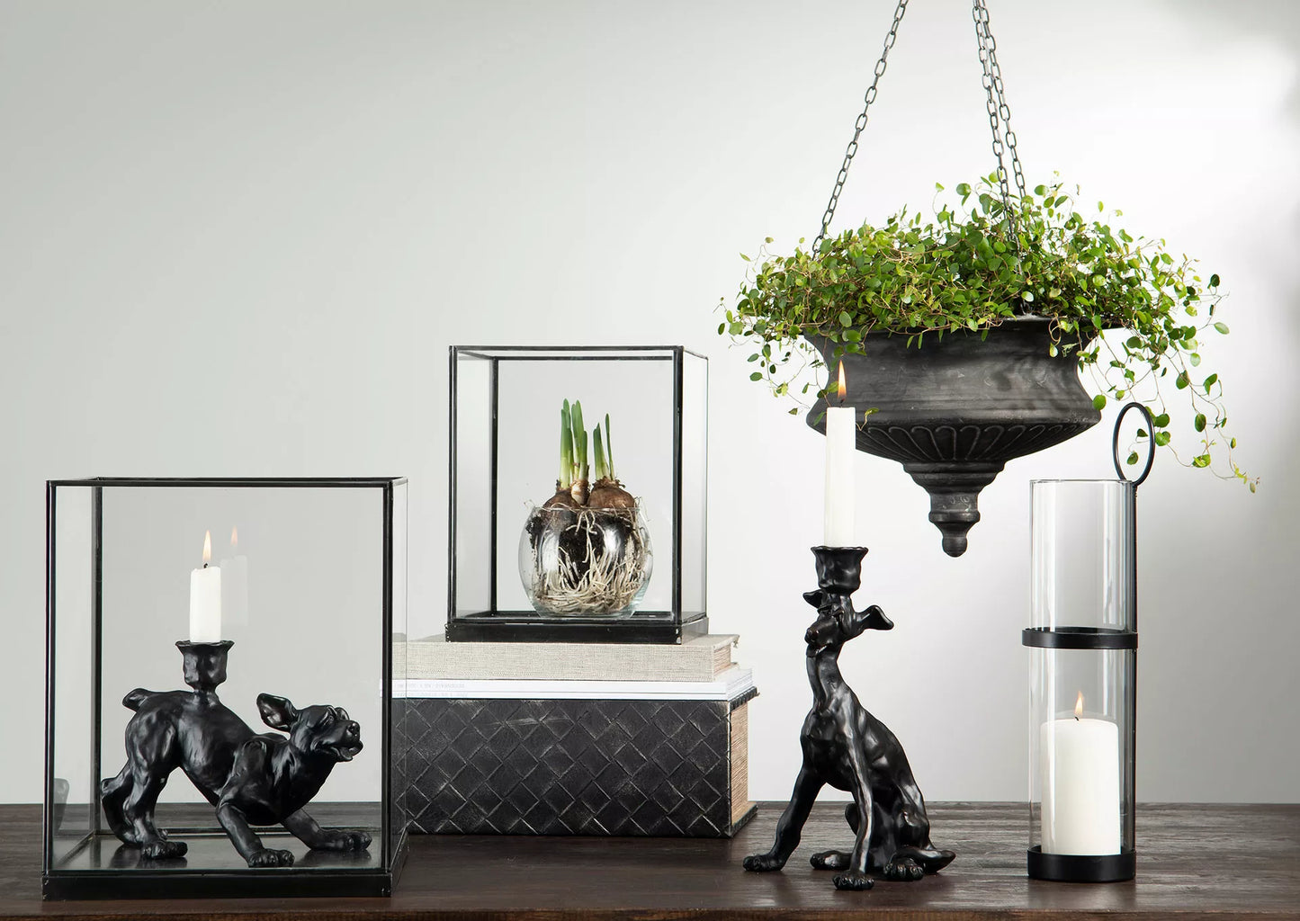 Blomkruka Ampel Atena - Hängande kruka - svart HH Åter i lager vecka 02