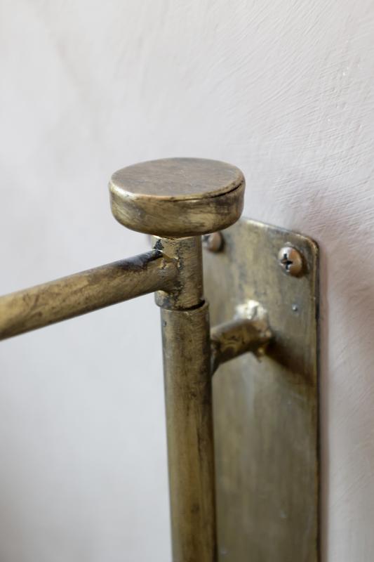 Sidobord DIV. för vägg H41/Ø30 cm antik mässing