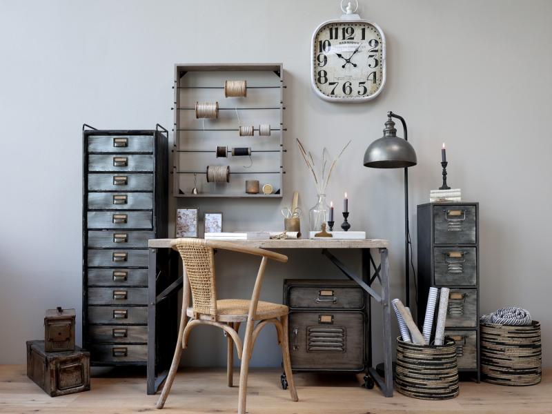 Stol Matstol 2-pack med korgstol och rund rygg drop