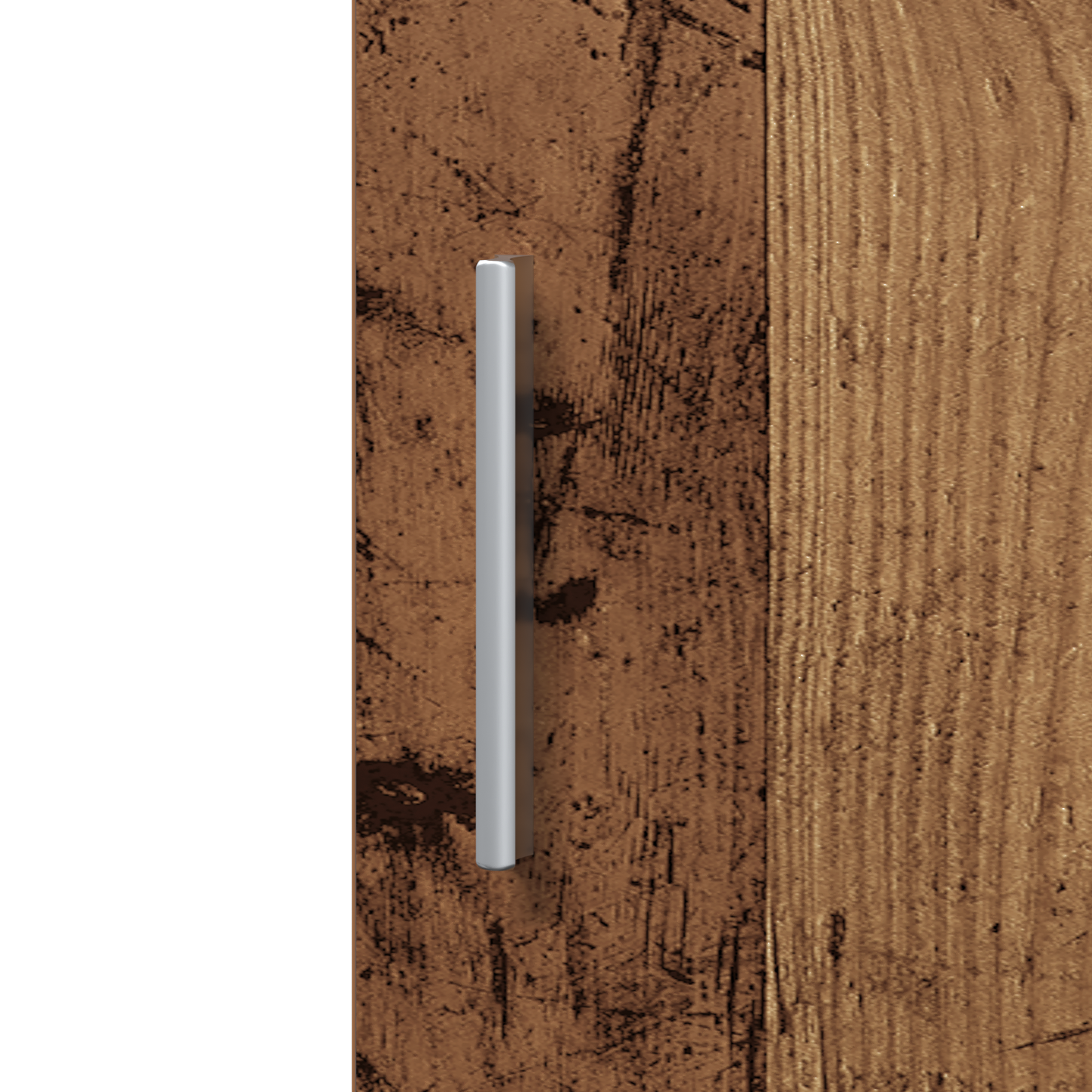 Skåp Åldrat Trä 30x42.5x185 cm