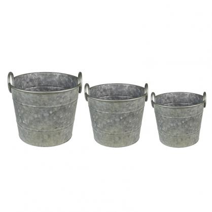 Blomkruka Inomhus Utomhus 3-pack Grn  32x25 /  29x23 /  26x21 cm , hemmetshjarta.se