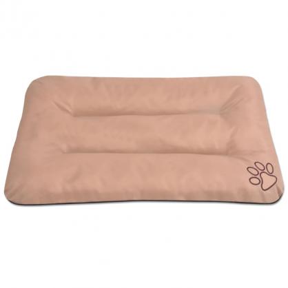 Hundmadrass storlek 115 x 70 x 12 cm beige , hemmetshjarta.se