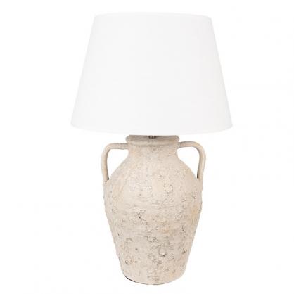 Bordslampa Beige  40x65 cm Terrakotta , hemmetshjarta.se