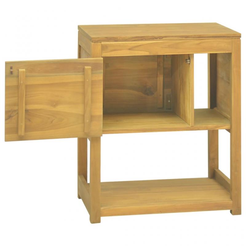 Badrumsskp 60x40x75 cm massiv teak , hemmetshjarta.se