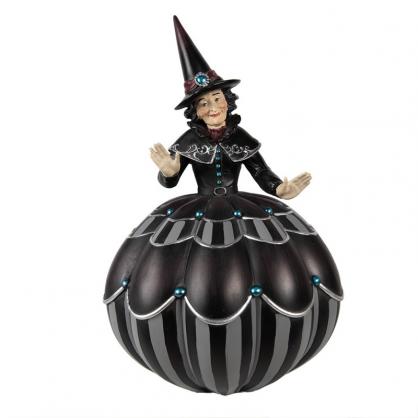 Dekoration Figur Halloween Hxa 26 Cm Svart Polyresin , hemmetshjarta.se