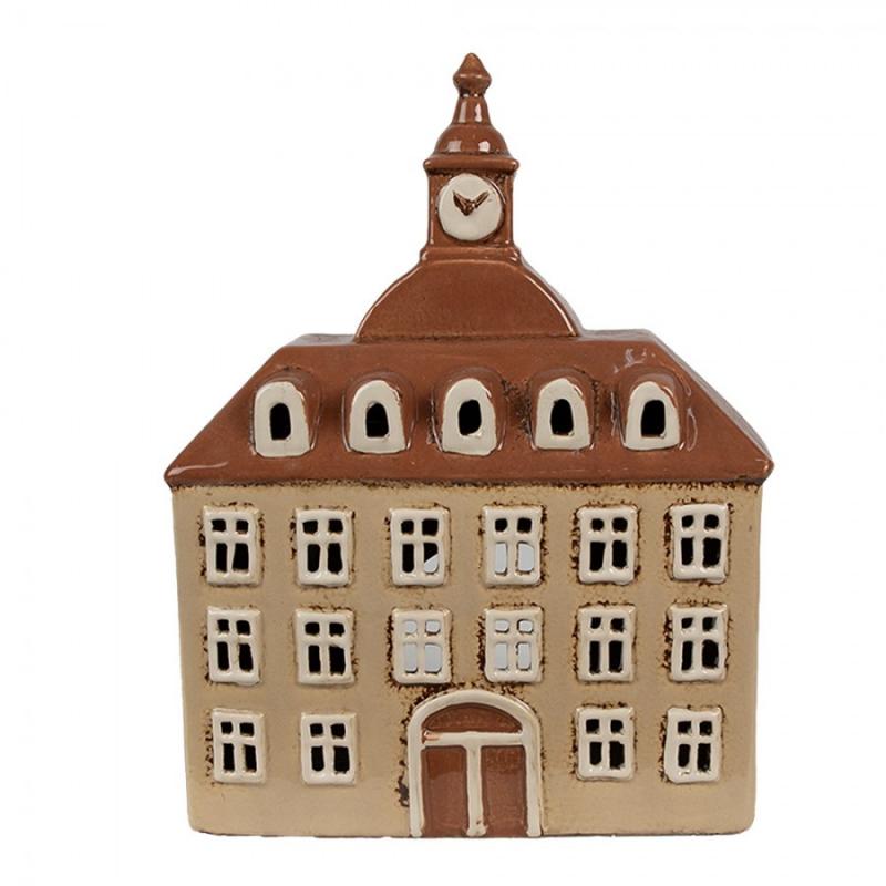 Vrmeljushllare Hus 20x10x26 cm Beige Brun Keramik , hemmetshjarta.se