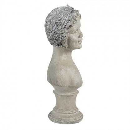 Dekoration Figur Byst 14x9x27 Cm Beige Polyresin , hemmetshjarta.se