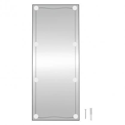 Vggspegel med LED-belysning 40x100 cm glas rektangulr , hemmetshjarta.se