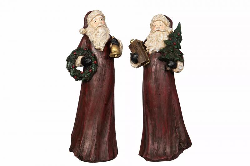 Juldekoration Tomte 2-pack Rustik Rd Mix 37cm , hemmetshjarta.se