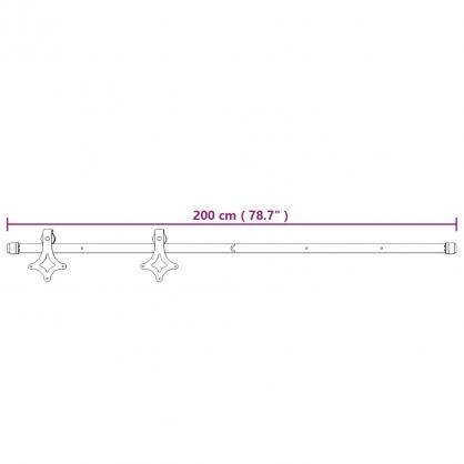 Skjutdrr med beslag 070x210 cm massiv furu vit , hemmetshjarta.se