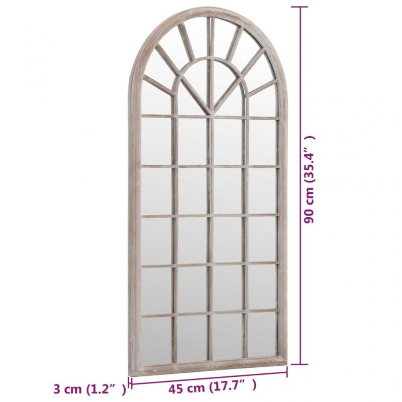 XX Vggspegel Jrn sandfrgad 90x45 cm , hemmetshjarta.se