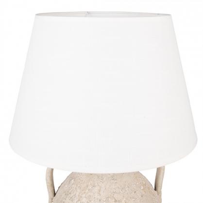 Bordslampa Beige  40x65 cm Terrakotta , hemmetshjarta.se