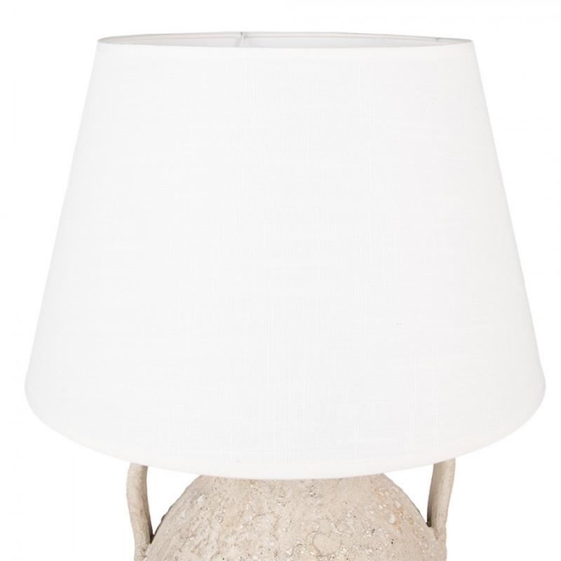 Bordslampa Beige  40x65 cm Terrakotta , hemmetshjarta.se