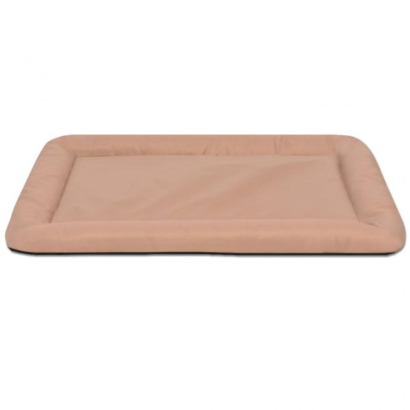 Hundmadrass storlek 55 x 35 cm beige , hemmetshjarta.se