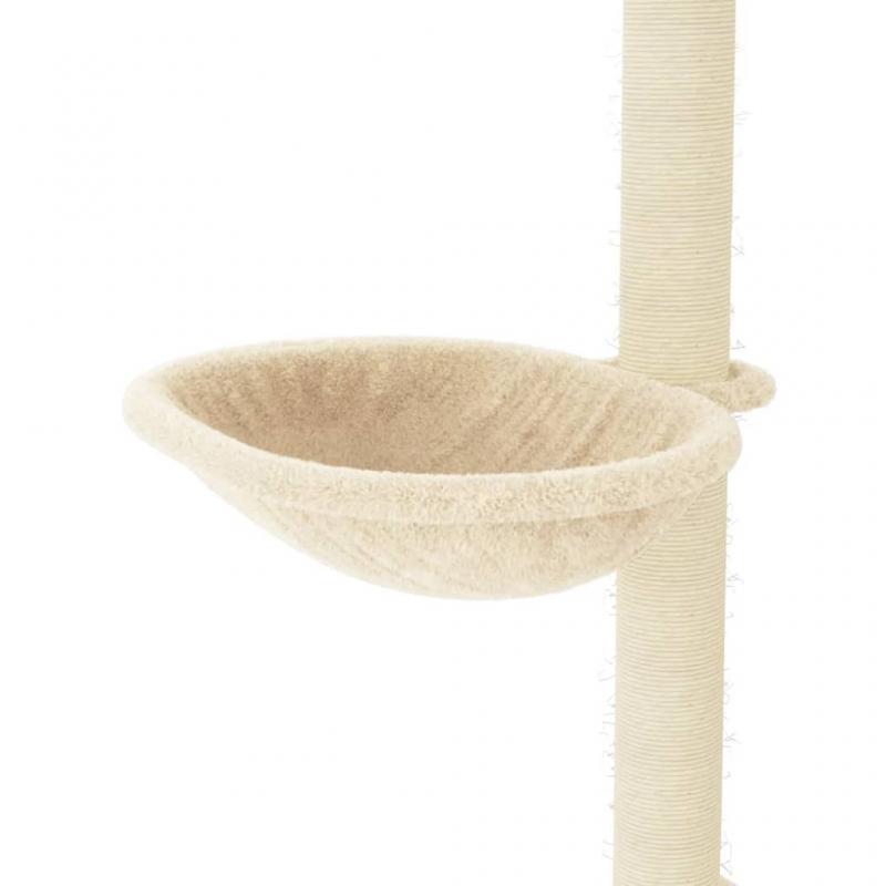 Kattmbel Klstrd med klspelare sisal grddvit 96 cm , hemmetshjarta.se