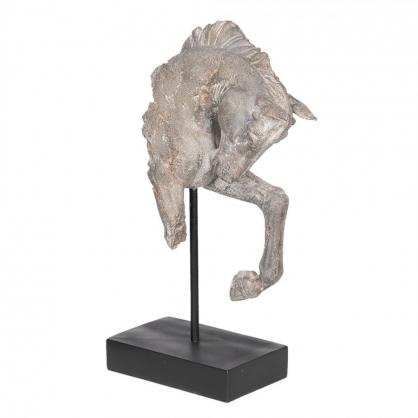 Dekoration Figur Djur Hst 28x12x43 cm Gr Polyresin , hemmetshjarta.se