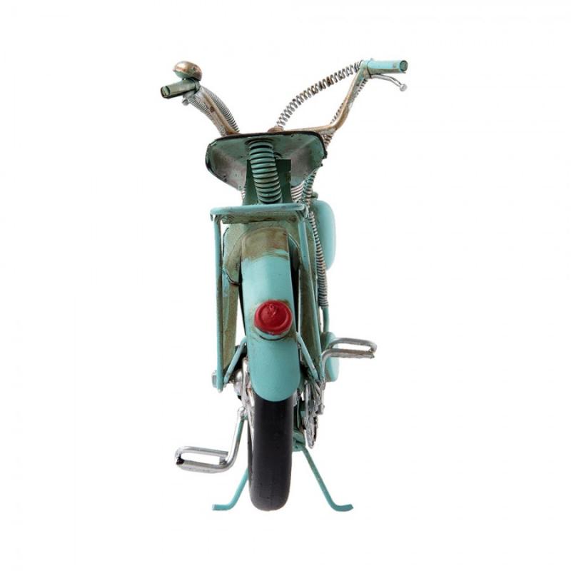 Dekoration Figur Metalldekoration Veteran Motorcykel 27x9x17 cm Bl , hemmetshjarta.se